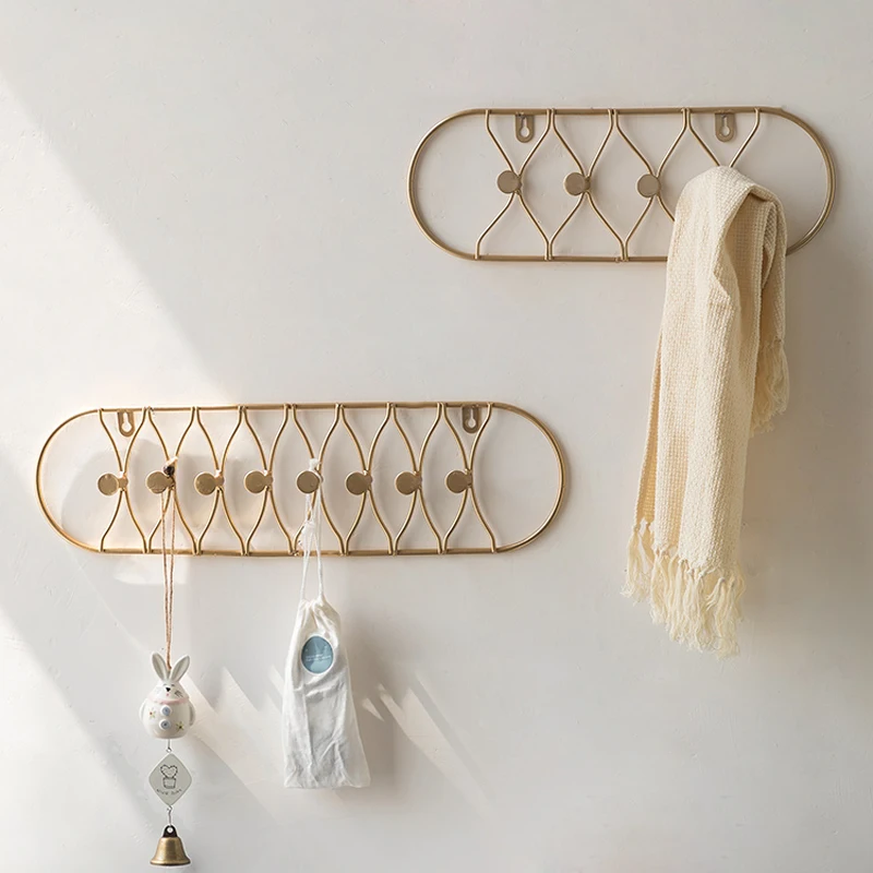 

Nordic Wall Hook Modern Metal Clothes Hat Key Small Stuff Holder Organizer Hangers Hooks Home Hotel Dorm Wall Decor