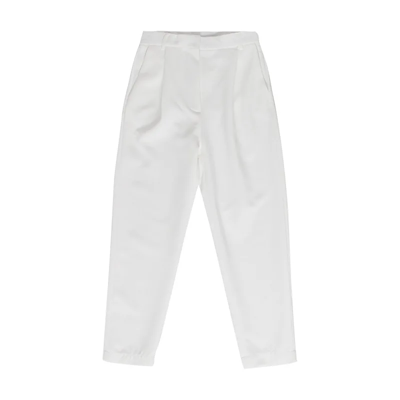 Брюки женские с завышенной талией повседневные брюки-карандаш до щиколотки на