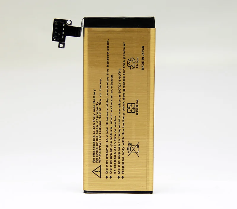 50PCS 2019 new High capacity For bateria iphone 4s golden Battery for iPhone ip4S | Mobile Phone Batteries