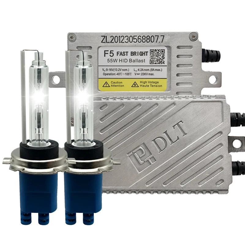 1 комплект DLT реактор покрытый кожухом AC Hid Xenon 55 Вт блок зажигания Электронный
