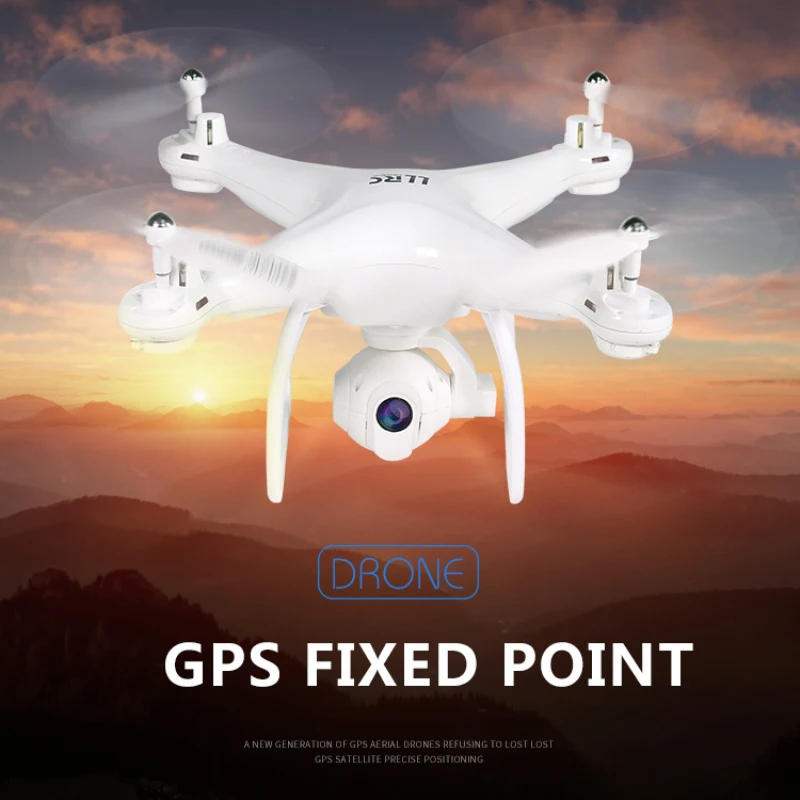 Дрон с GPS и функцией слежения Квадрокоптер камерой HD FPV траектория полета