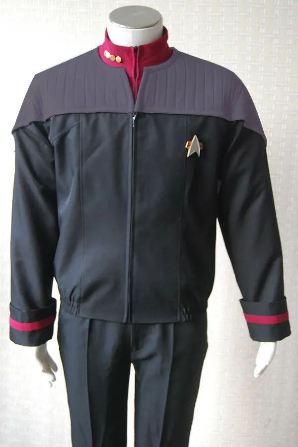 Костюм для косплея Star Cosplay Trek NEM Duty Униформа куртка брюки рубашка значок