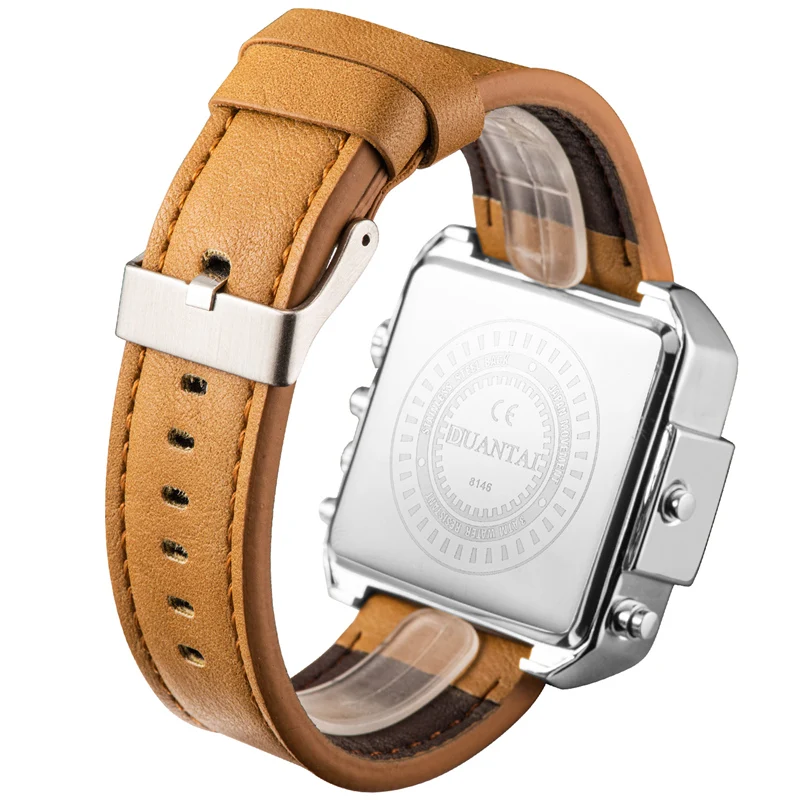 Мужские брендовые Роскошные спортивные водонепроницаемые часы мужские