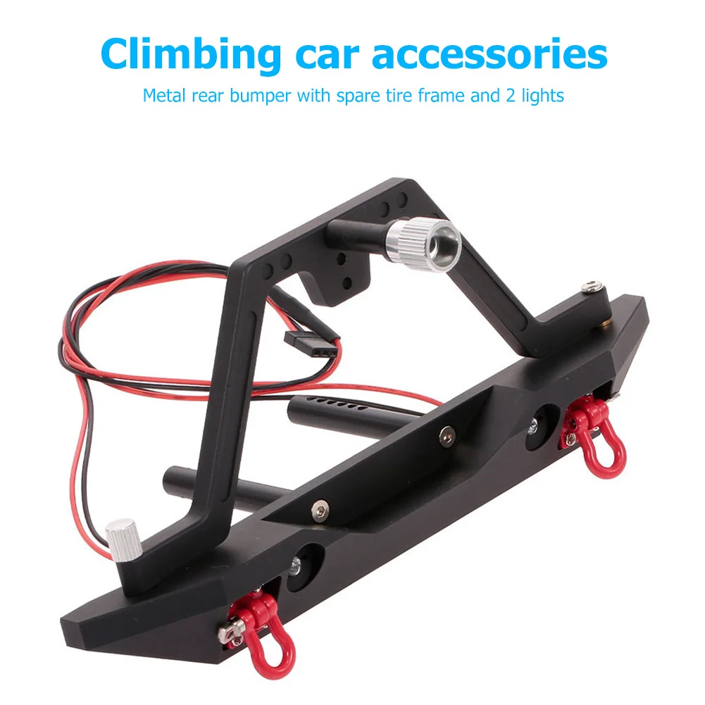 

RC Car Rear Bumper Support Stand Children Early Learning Supplies for 1/10 RC Vehicle Traxxas TRX-4 Accessories