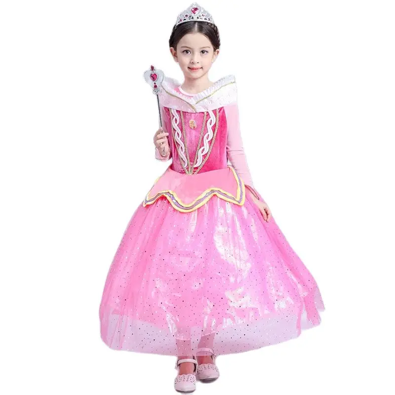 Disney Frozen dress princess cosplay elsa anna snow white clothing christmas costume infant carnival trolls baby clothes kids | Детская