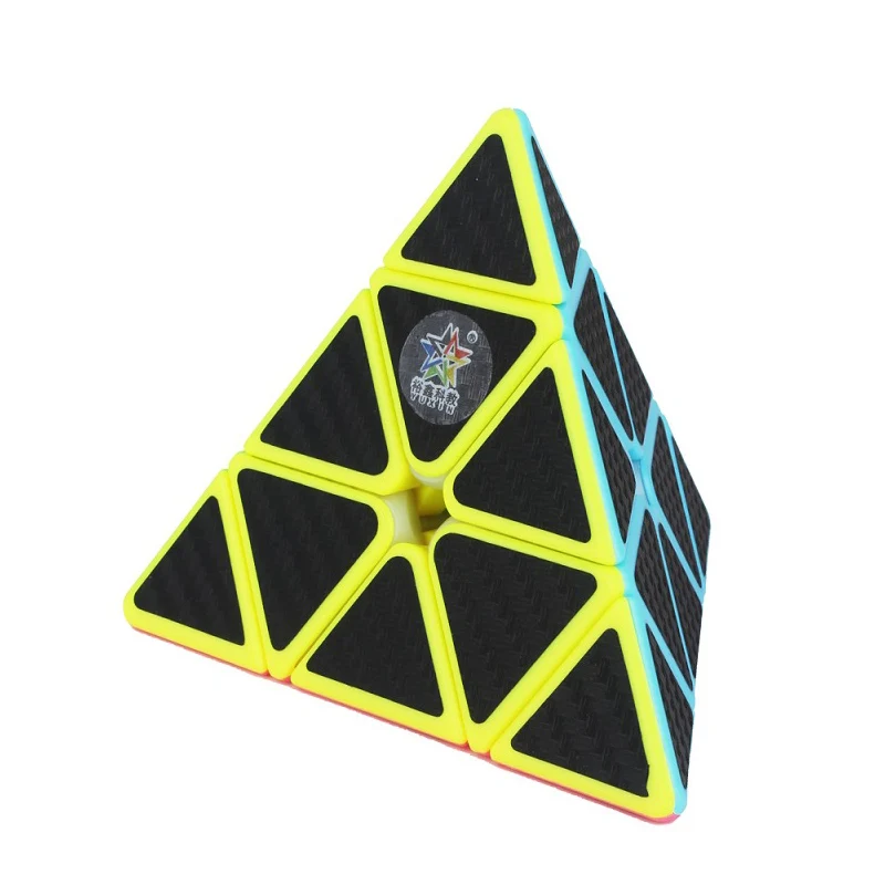 Yuxin 3x3x3 Пирамида магический куб 70 мм скоростной Magico Профессиональный пазл