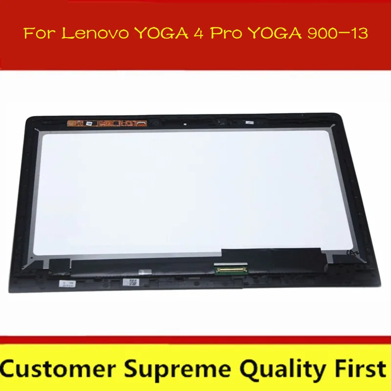 ЖК дисплей и сенсорный датчик в сборе для Lenovo YOGA 4 Pro 900 LTN133YL05|assemble laptop|lcd screen laptopdisplay