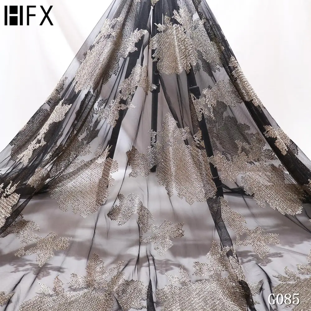HFX новейшая нигерийская африканская кружевная ткань 2020 Высокое качество
