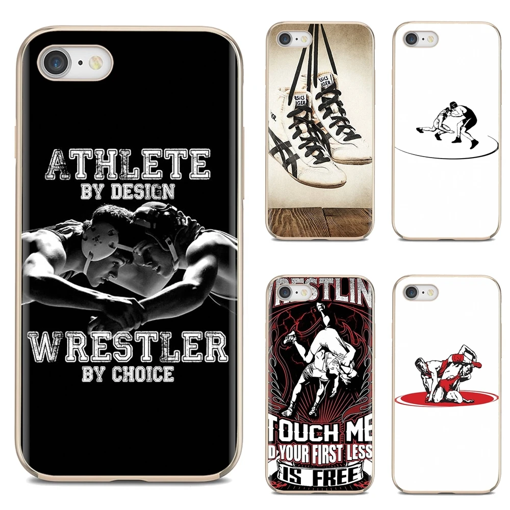 

Kawaii Silicone Phone Case For iPhone iPod Touch 11 12 Pro 4 4S 5 5S SE 5C 6 6S 7 8 X XR XS Plus Max 2020 wrestling