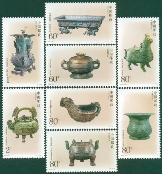 8 adet/takım yeni çin posta pulu 2003-26 doğu Zhou hanedanı pulları MNH