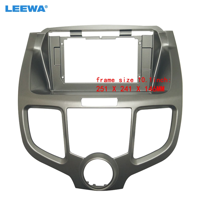 

Автомобильный радиоприемник LEEWA 2Din с рамкой для Honda Odyssey 10,1 дюйма, большой экран, DVD-плеер, крепление для лица, комплект отделки # CA6746