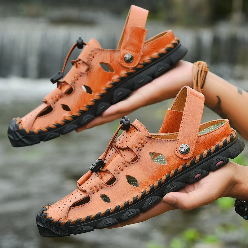 

Summer Breathable Men Running Shoe Summer Men's Sandals Home Slippers Sneakers Men Zapatos Verano Hombre Zapatillas