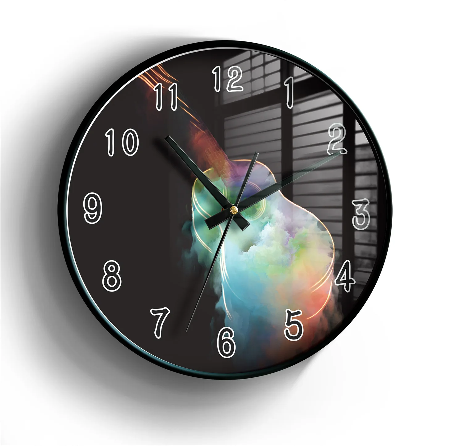 Можно настраивать логотип или фото украшение для дома музыки гитары настенные