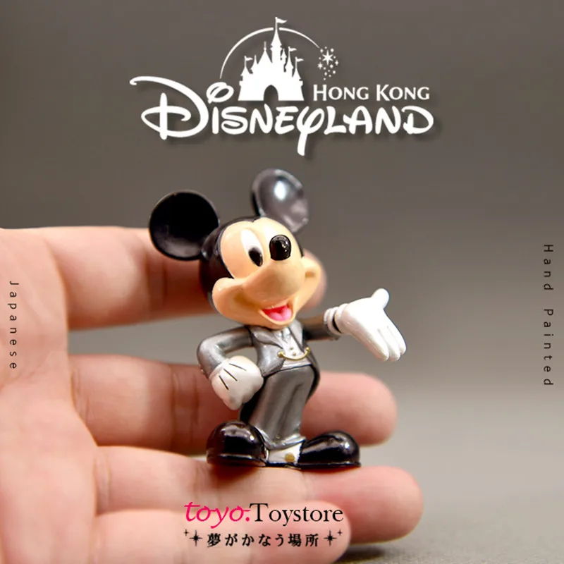 12 шт. 7 см изысканный однотонный материал Disney Микки Маус Спот западное свадебное
