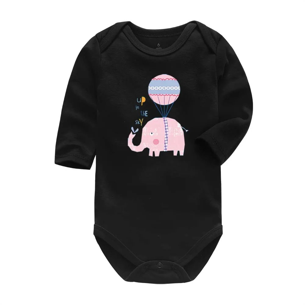 

Baby Boy Girl Clothes 0-24 Months Newborn Toddler Infant Long Sleeve Cartoon Print Baby Romper