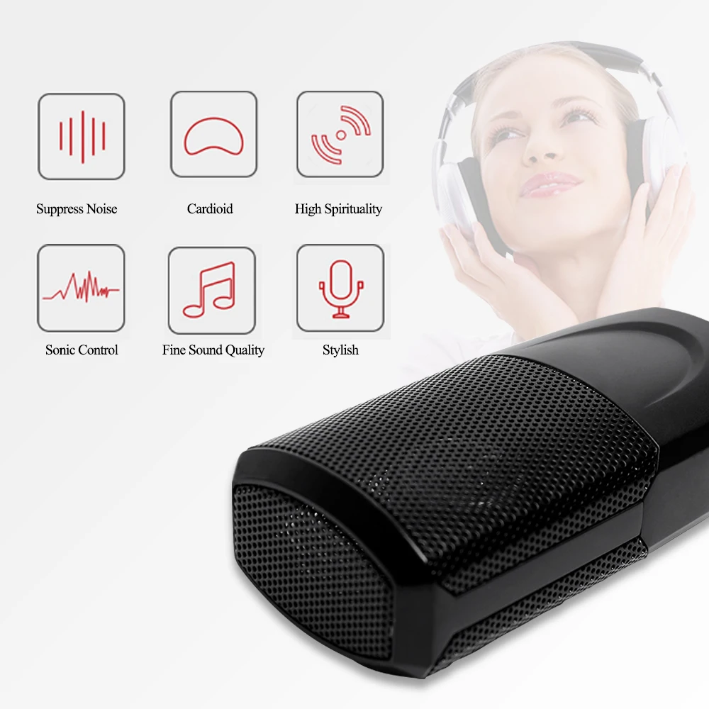 Микрофон для караоке настольный микрофон высокой чувствительности низкий