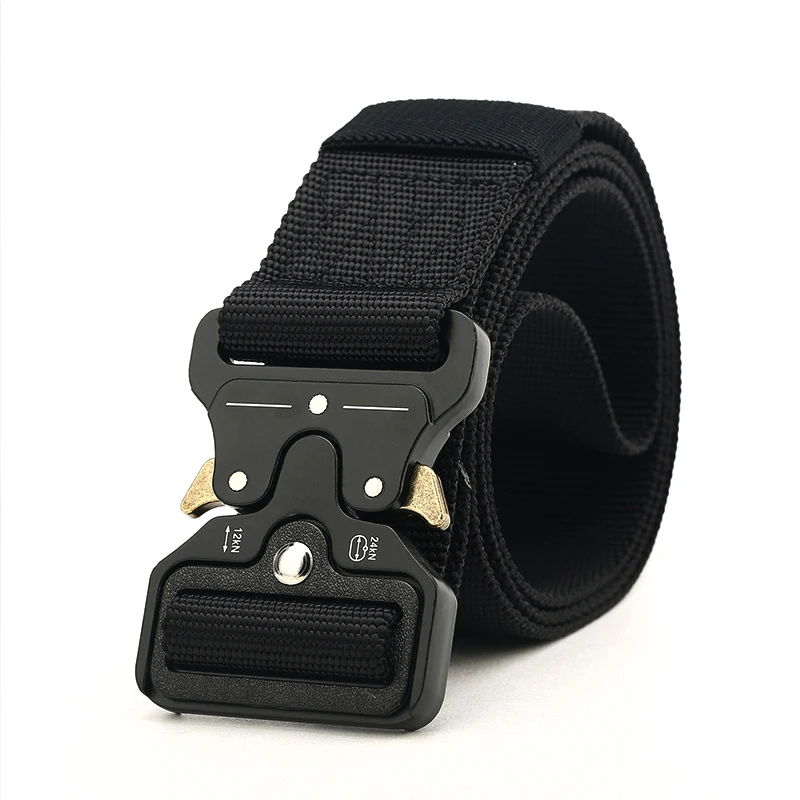 

2021 HipHop Street Wear Belt Rollercoaster Metal Button Canvas For Women Men Safety Belts Fashion Rollercoaster High Quality