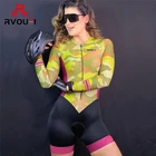 Новинка 2021, женский костюм для триатлона с длинными рукавами, велосипедный костюм, трико, одежда для велоспорта, костюм для пары, велосипедный костюм, комбинезон