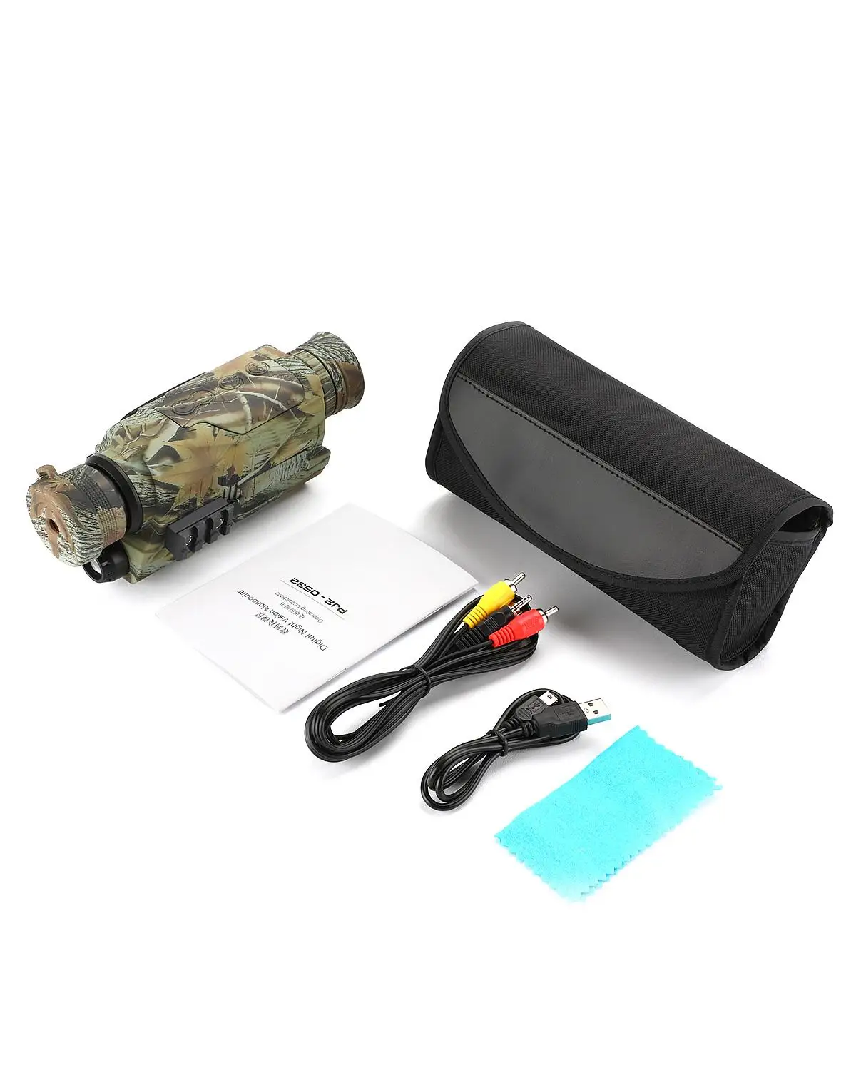 BOBLOV Инфракрасный цифровой Монокуляр ночного видения с TF картой 16 Гб в полной