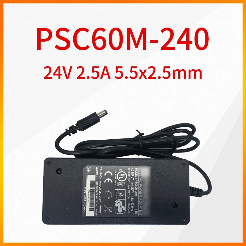 

Оригинальный PSC60M-240 24V 2.5A 5.5x2.5mm адаптер питания подходит для PHIHONG