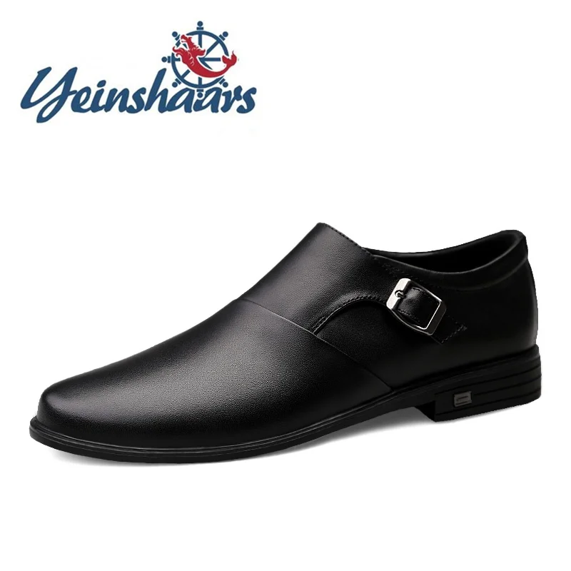Genuine Leather Loafers Mens Casual Shoes Male Slip on Flat Designer Shoes Men Black Dress Loafers Leisure Walk  - buy with discount