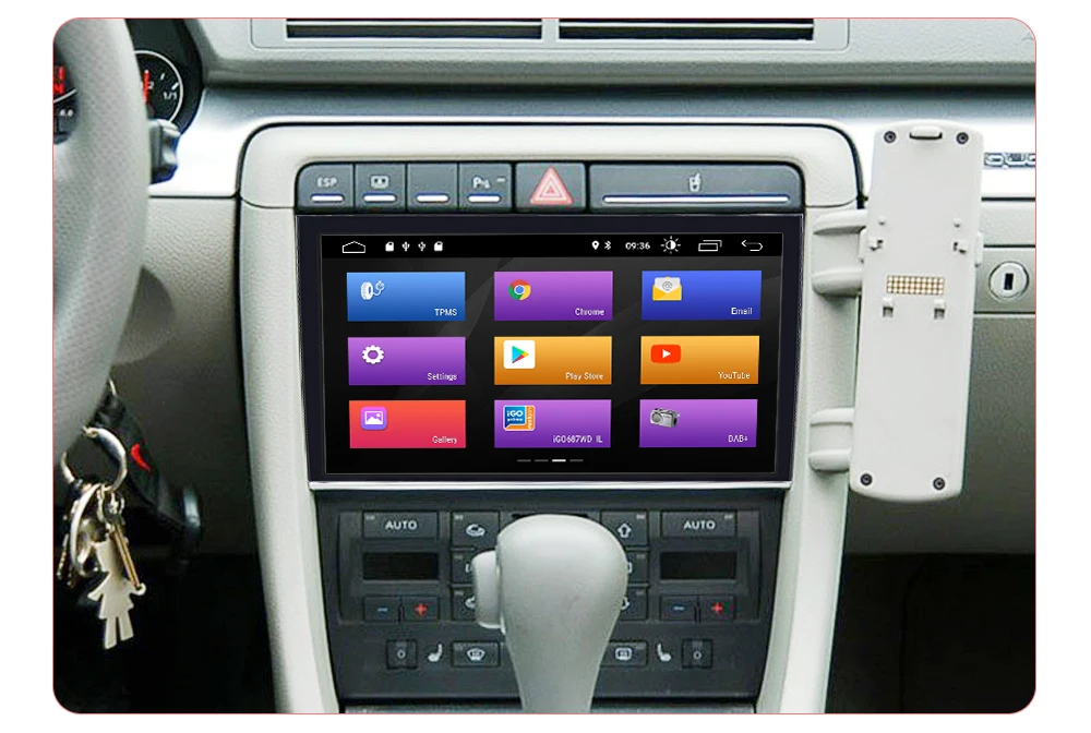 2 din Android 9,0 Автомагнитола мультимедиа для Audi A4 B6 B7 S4 B7 B6 RS4 B7 SEAT Exeo 2002-2008 gps Навигация стерео головное устройство 2G