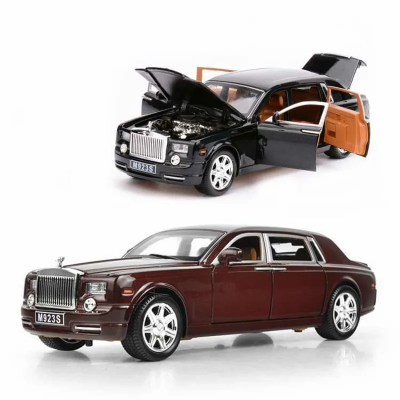 Роскошная модель автомобиля из сплава 1:24 длина 20 см улучшенная дисплея с 6