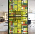 Оконная пленка в церковном стиле, Конфиденциальная наклейка на стекло, с УФ-блокировкой, контроль тепла, затенение окон для домашнего декора