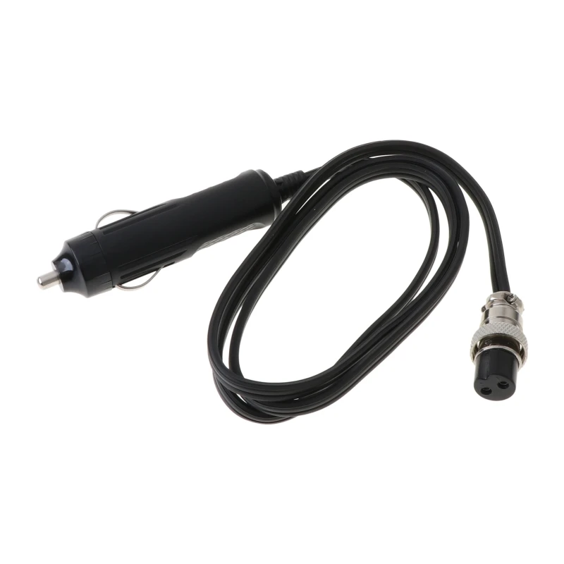

1/2M Length 180W Cigar Plug 12V 5A DC Power Cable Cord for Car electric kettle.