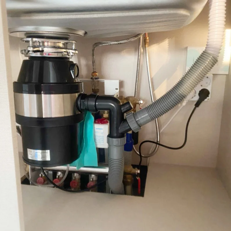 Бытовая измельчитель пищевых отходов для сточных вод 370 Вт/560 Вт|Наборы