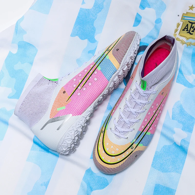 

Outdoor Football Boots Men Soccer Shoes Grass Cleats Football Sneakers Male Kids Sport Trainers Athletic Shoe Training Chaussure