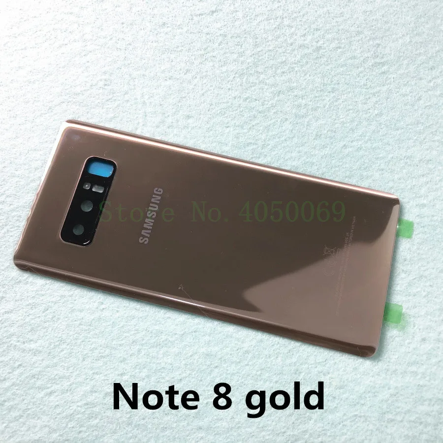 SAMSUNG Galaxy Note 9 N960 SM-N960F Note 8 N950 SM-N950F Стекло задняя Батарея Корпус ремонт на домашнию Дверь чехол Замена