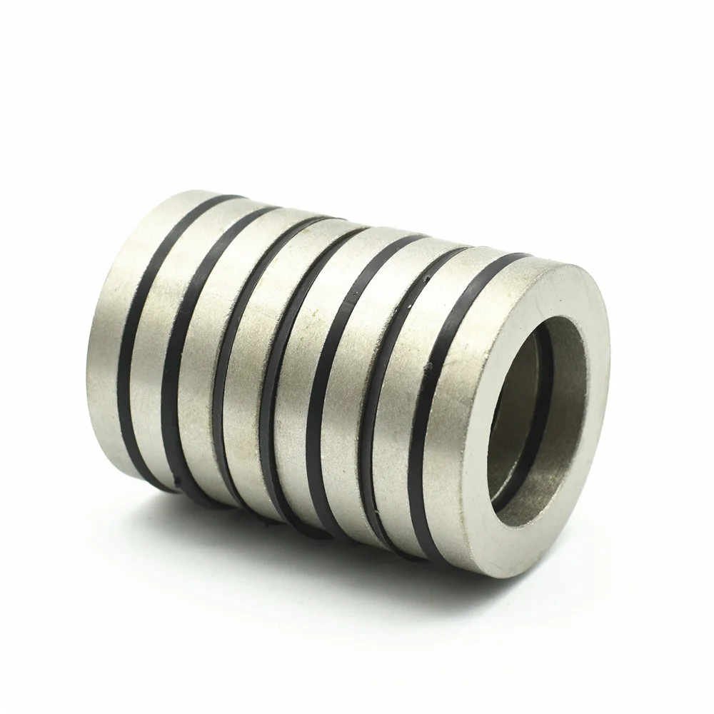 

24pcs SmCo Magnet Ring OD 45x30x6 mm 1.81" Round 350 degree C High Temperature Permanent Rare Earth Magnets Oilfield Equipment