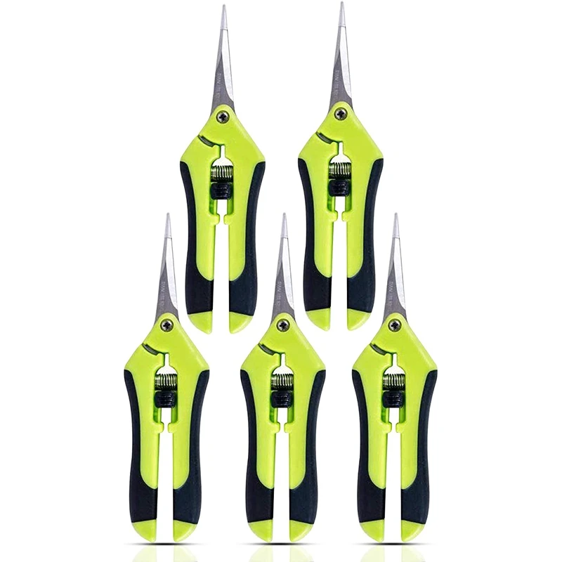 

Trimming Scissors Small Pruning Scissors for Plant - Hand Pruner Pruning Shear 5 Pack