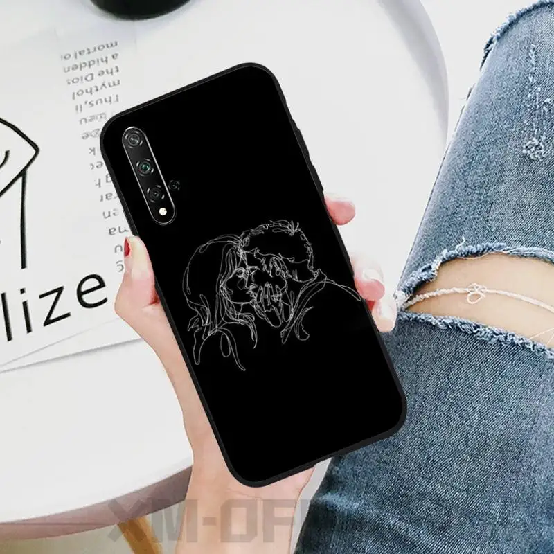 Высококачественный чехол для телефона HaNismt Hand and Hug Honor 20 20lite view20 7C 8C 7A 8A 10i 20i PLAY 9X Pro |