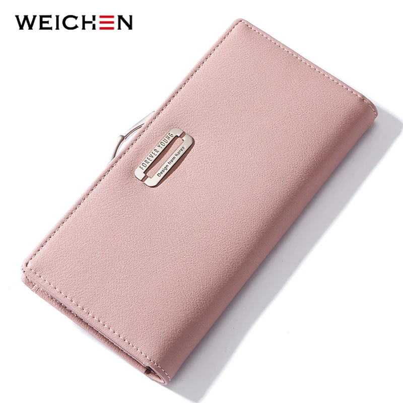 WEICHEN зажим карман для мобильного телефона женский кошелек держатель карт Женский