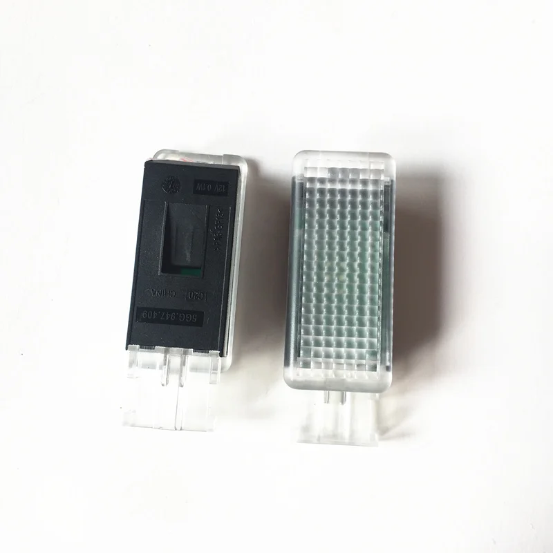 Автомобильный ледяной синий/красный/белый светодиодный светильник для ног