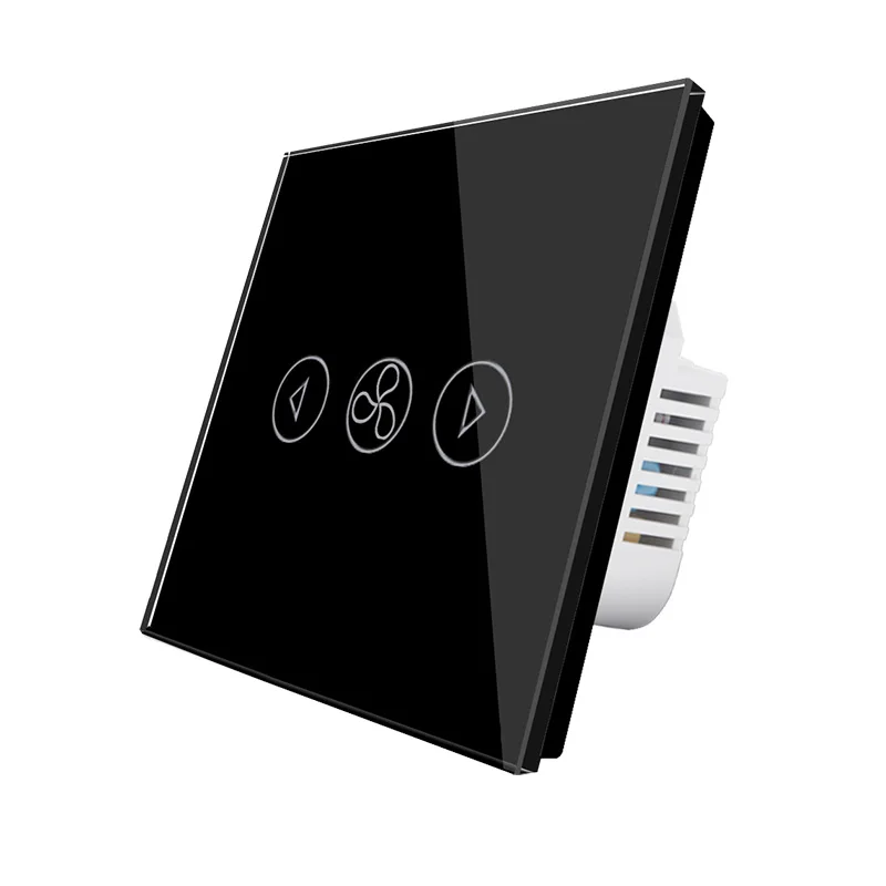 Новый ЕС Стандартный Вентилятор Диммер приложение Wi-Fi для Управление сенсорный