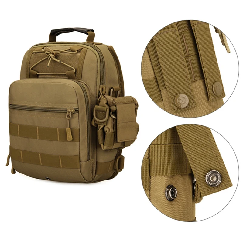 

sleeve waist hanging tactical cup Bag Satchel sports package accessories Outdoor sports kettle bag folding
