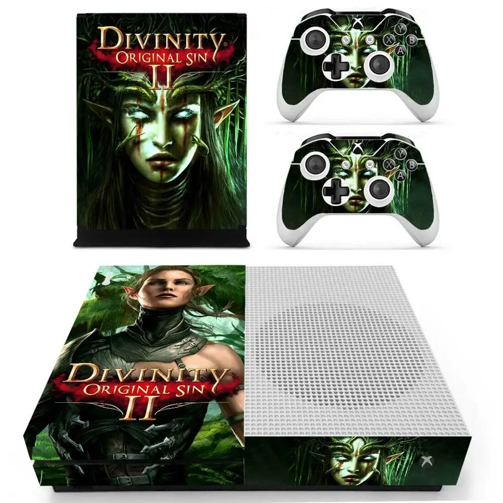 Divinity: оригинальная наклейка Sin 2 s для Xbox One S наклейки на кожу Pegatina one тонкая консоль