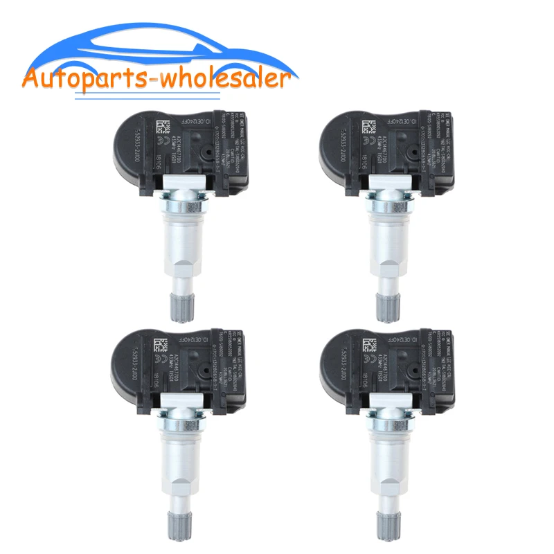 Датчик давления в шинах 529332J100 TPMS для автомобилей Hyundai-Verna Solaris Kia - Цена: 2075.59