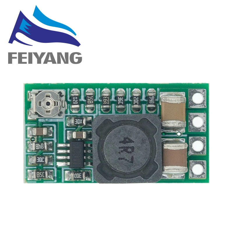 Mini DC-DC 12-24V To 5V 3A понижающий модуль питания преобразователь Регулируемая