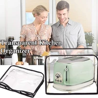 toaster cover transparent microwave oven breakfast machine dust proof bag household kitchen appliance protection cover