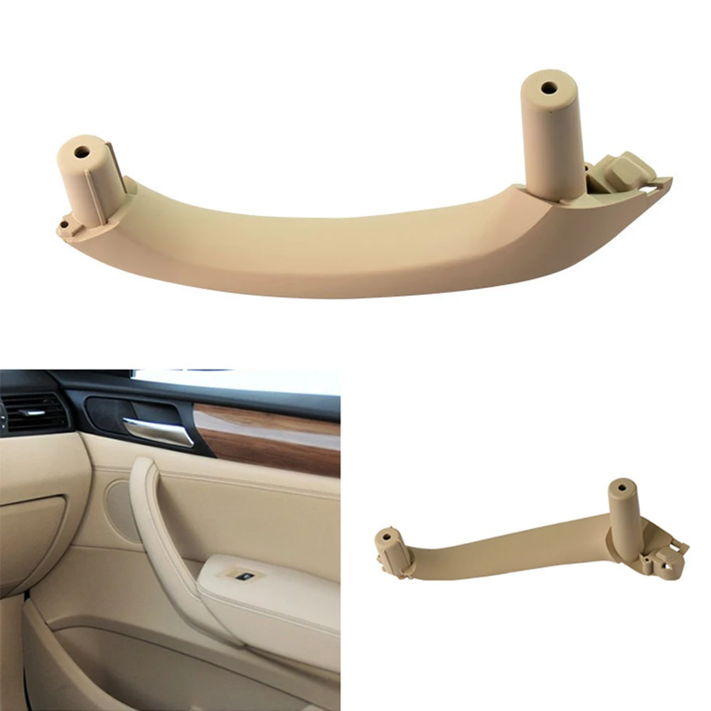 

LHD RHD Car Interior Door Handle Inner Door Panel Handle Pull Trim Cover For BMW X3 X4 F25 F26 2010-2017 Auto Accessories