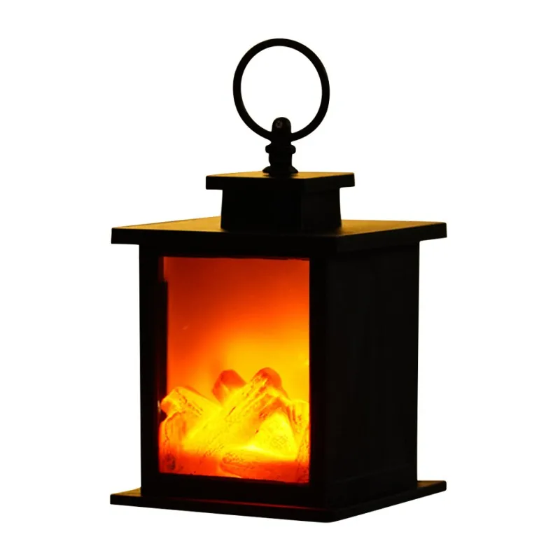 Рождественский светодиодный светильник с имитацией пламени для камина