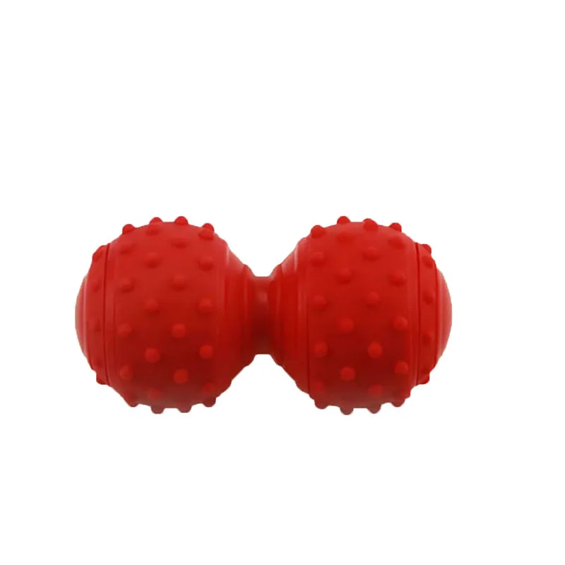 Силиконовый Шипованный Массажный мяч мячи в форме арахиса ролики для йоги