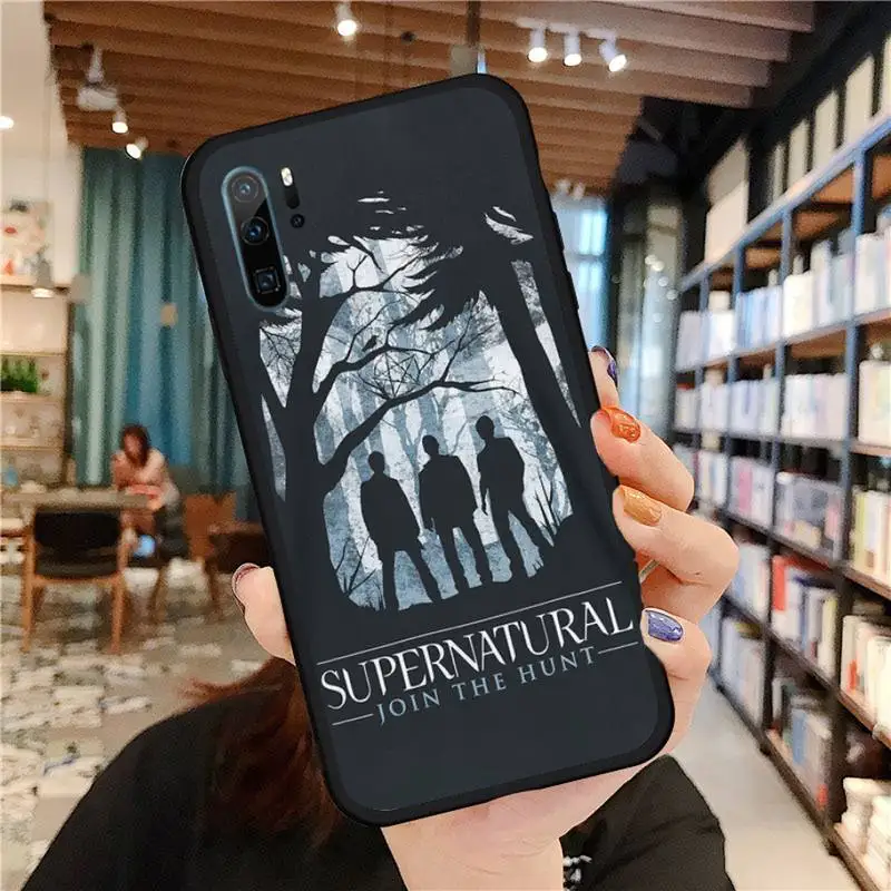 

Supernatural Phone Case For Huawei honor Mate P 9 10 20 30 40 Pro 10i 7 8 a x Lite nova 5t Soft silicone funda