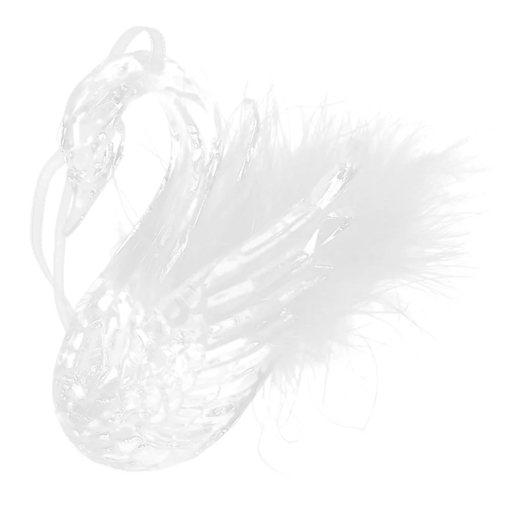 

1Pc Christmas Hanging Swan Ornament Xmas Tree Hanging Pendant for Home Shop