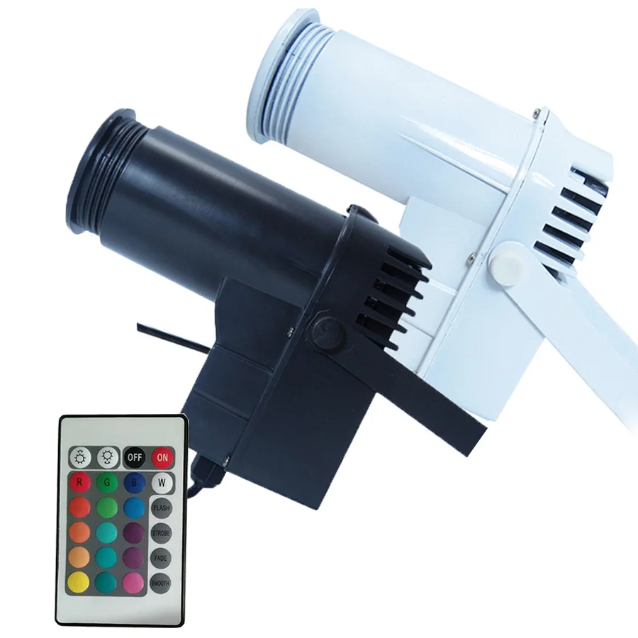 Thrisdar 10 Вт RGB узкий луч Pinspot светильник с дистанционным управлением для