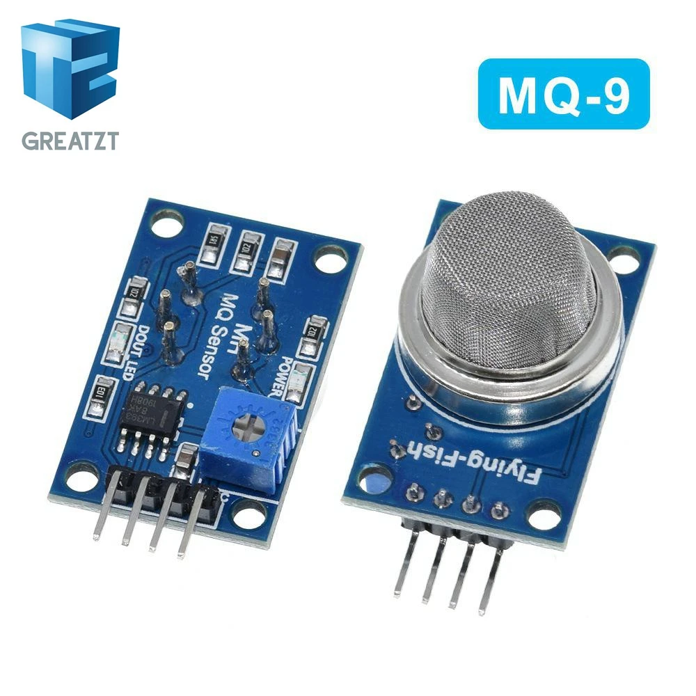 DC 5V MQ-9 детектор горючих газов Угарный датчик CO модуль для Arduino
